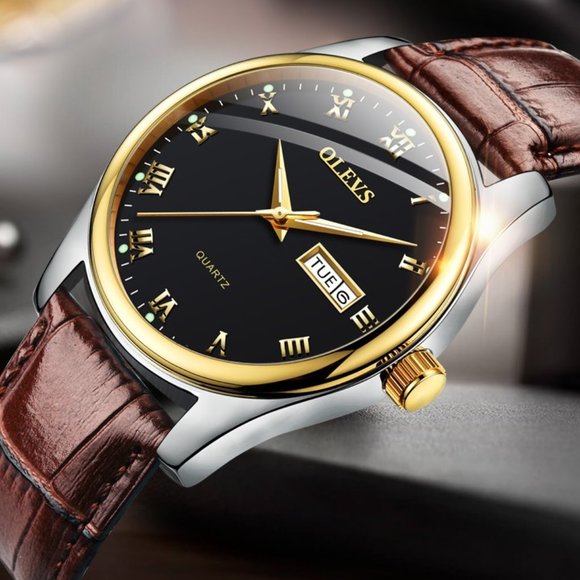 Men’s Watch Leather Band - Picture 4 of 10